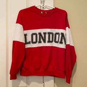 london sweatshirt forever 21